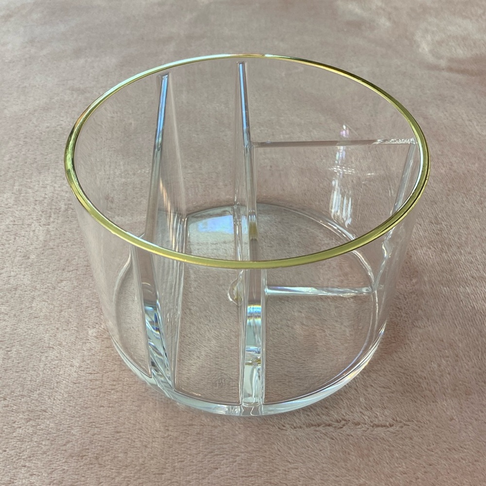 Sonia Kashuk acrylic cylinder makeup brush organizer
